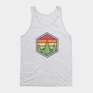 Retro Badge Forest Tank Top